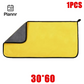 1/2/6Pcs Microfiber Cleaning Towel Thicken Soft Drying Cloth Car Body Washing Towels Double Layer Clean Rags Car Accessories