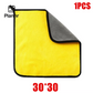 1/2/6Pcs Microfiber Cleaning Towel Thicken Soft Drying Cloth Car Body Washing Towels Double Layer Clean Rags Car Accessories